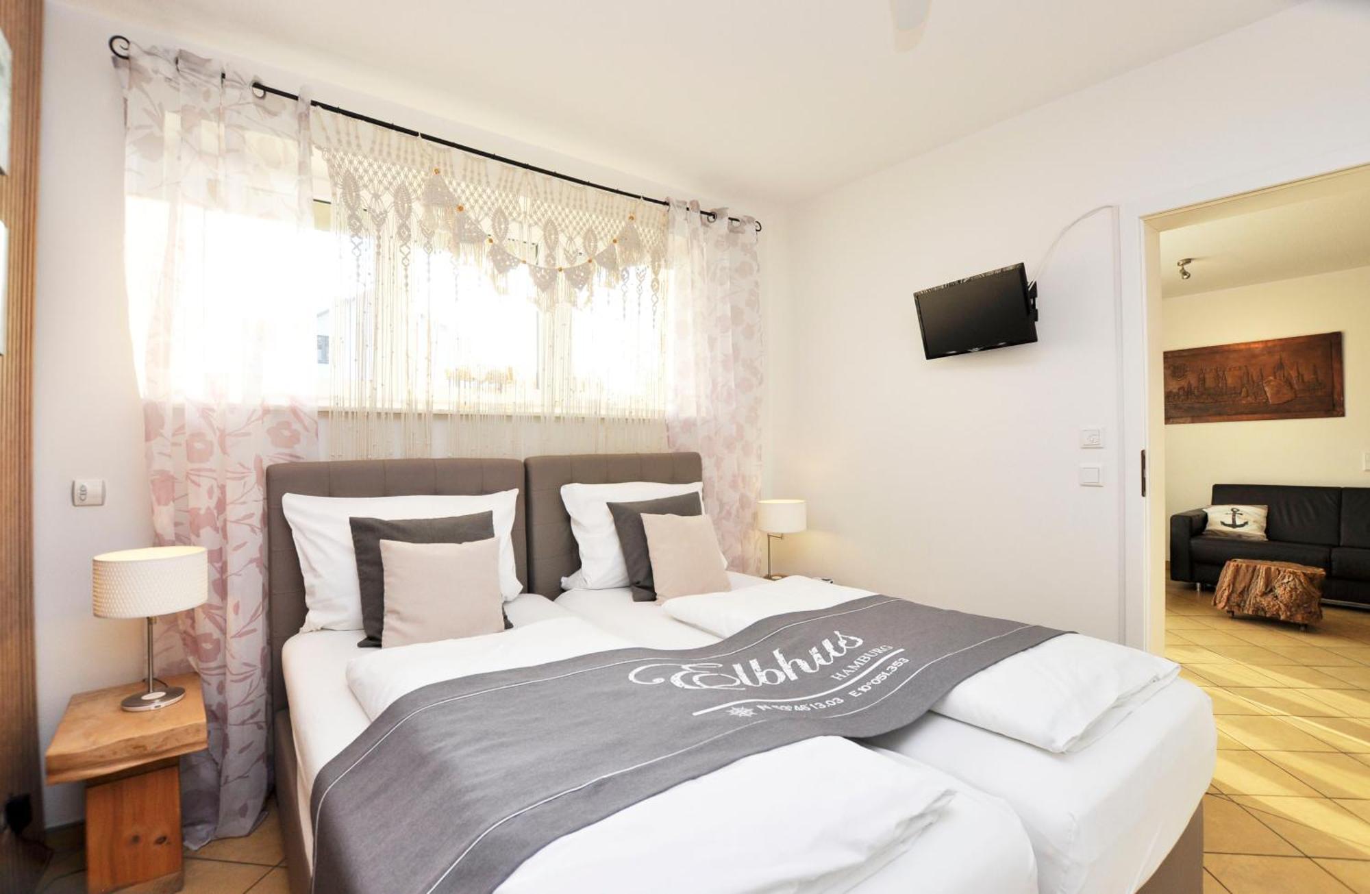 Elbhus Hamburg Apartment Ngoại thất bức ảnh